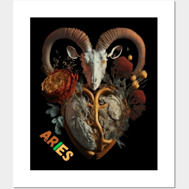 The Aries Design: Embrace Boldness and Fearless Style Wall Art by panMN